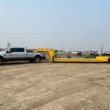 36′ TANDEM 8K DROP-DECK GOOSENECK STRIPING EQUIPMENT TRAILER