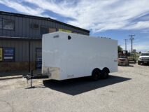 CARGO EXPRESS 8.5 x 16 EX DLX Flat Top V-Nose 10K (0823)