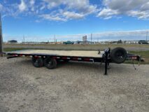 Raw Maxx DTX 102″ X 22′ 14K Full Power Tilt Equipment Trailer 8900
