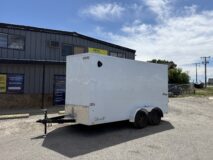 Cargo Express 7 x 14 EX DLX Flat Top V-Nose 7K (7160)